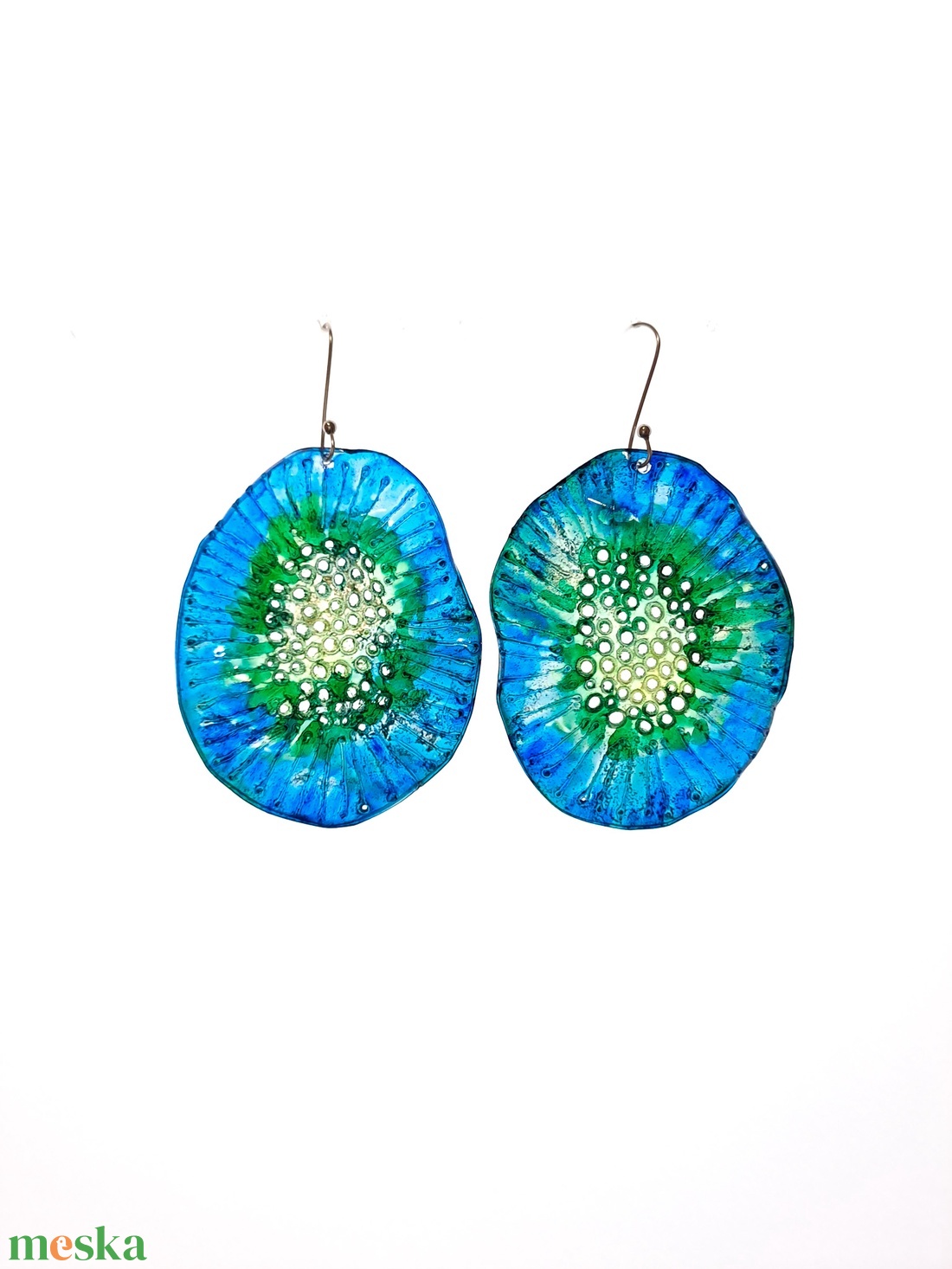 Plabodot fülbevaló - fenntartható ékszer - ékszer - fülbevaló - lógó fülbevaló - Meska.hu