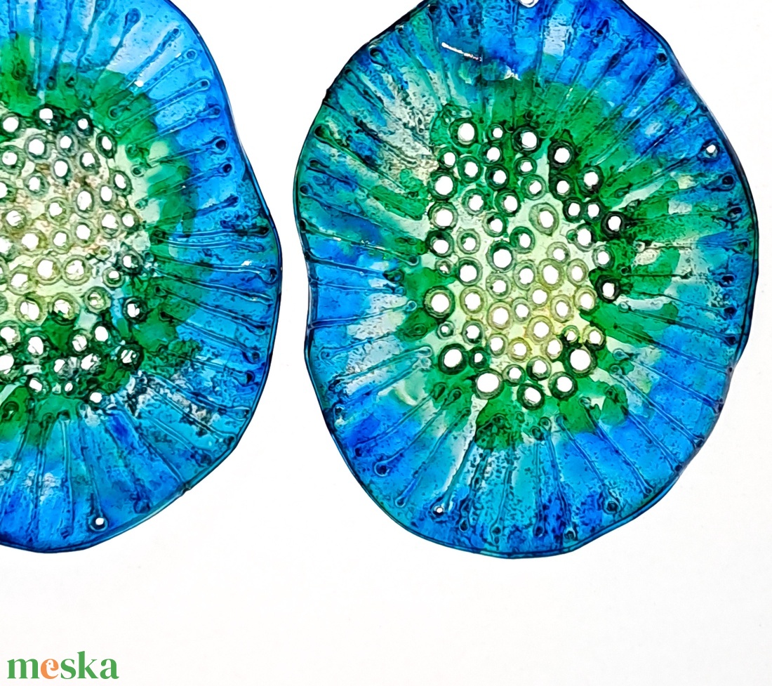 Plabodot fülbevaló - fenntartható ékszer - ékszer - fülbevaló - lógó fülbevaló - Meska.hu