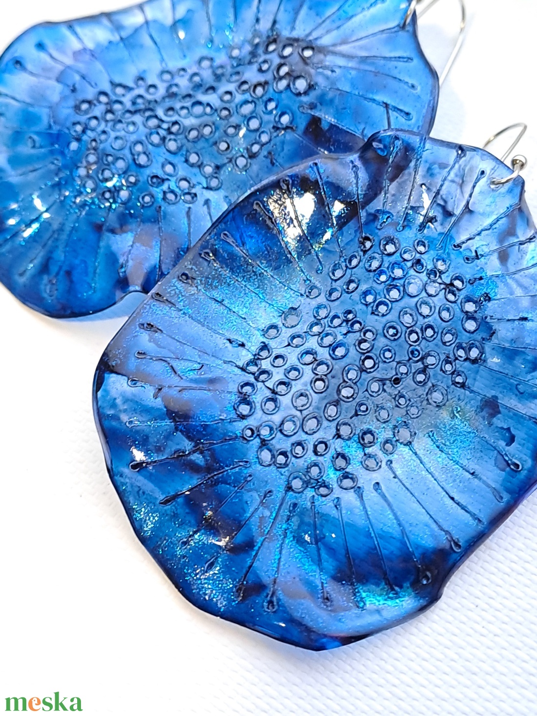 Plabodot fülbevaló - fenntartható ékszer - ékszer - fülbevaló - lógó fülbevaló - Meska.hu