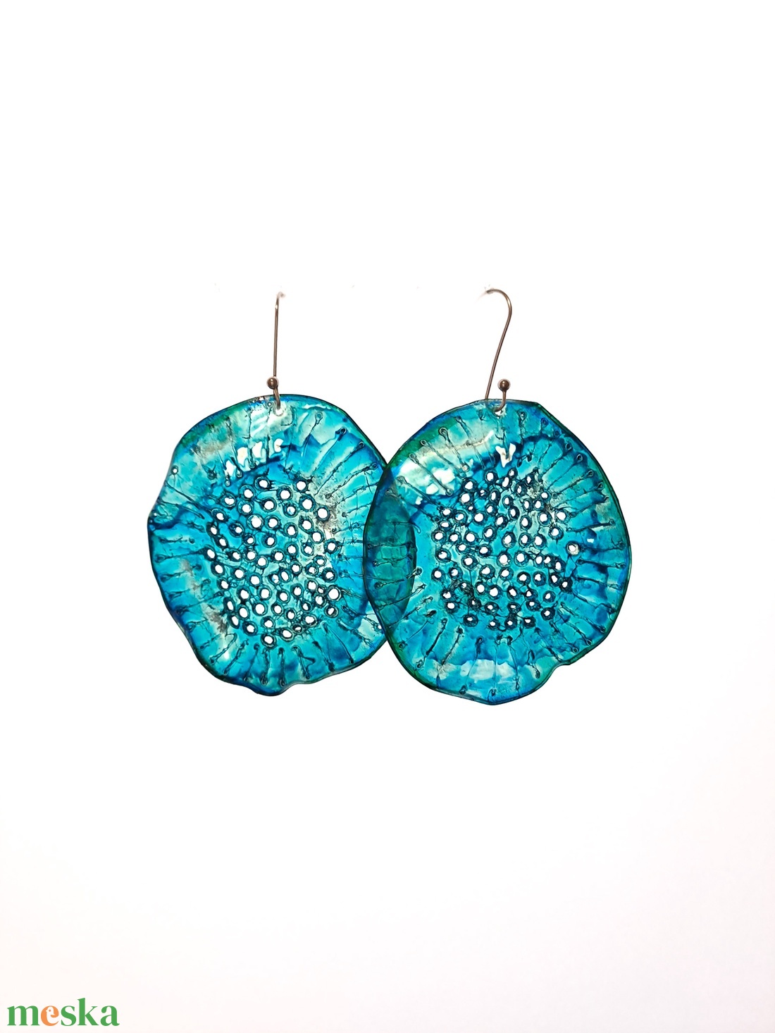 Plabodot fülbevaló - fenntartható ékszer - ékszer - fülbevaló - lógó fülbevaló - Meska.hu