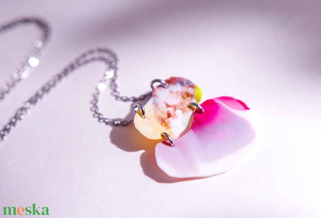 Fusion medálos nyaklánc - fenntartható ékszer - ékszer - nyaklánc - medálos nyaklánc - Meska.hu