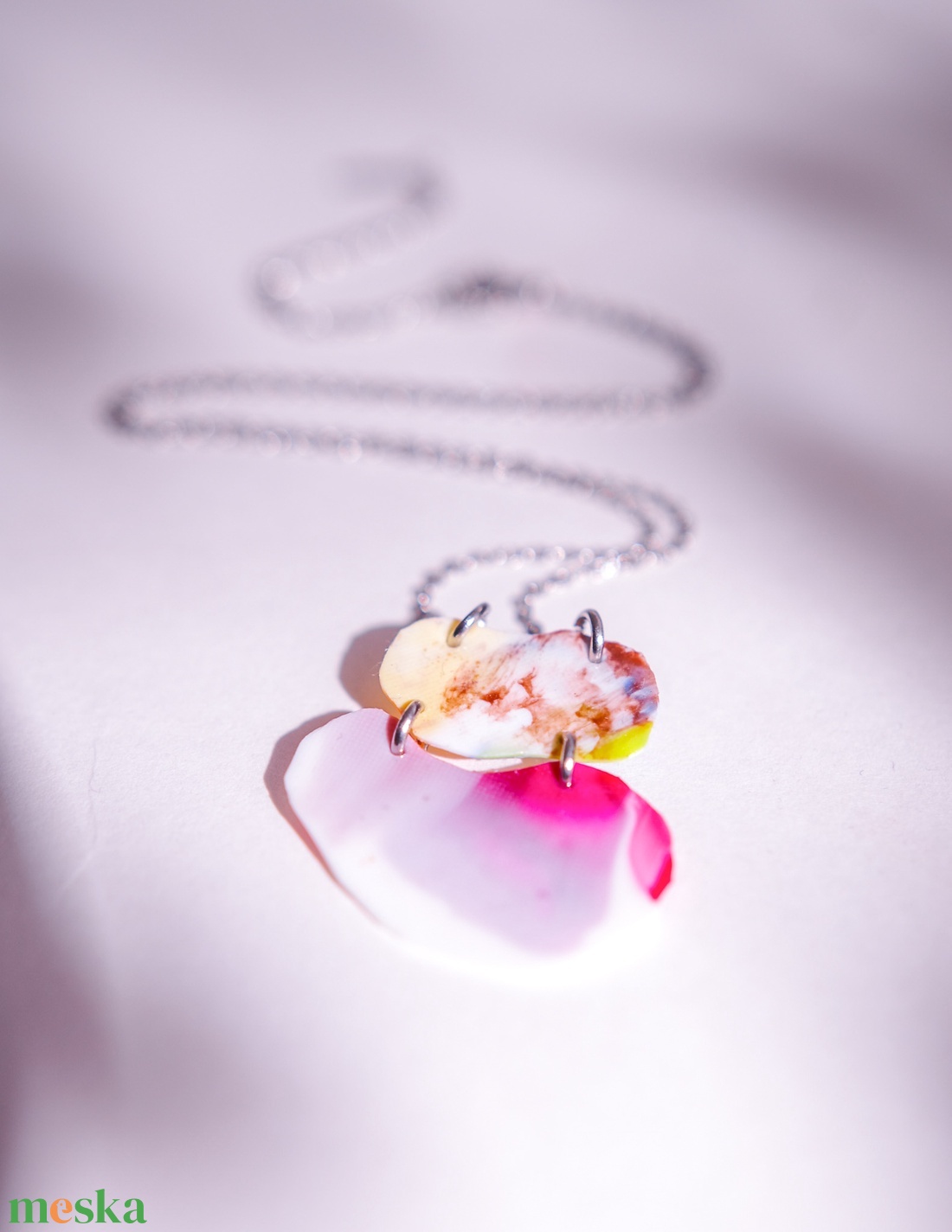 Fusion medálos nyaklánc - fenntartható ékszer - ékszer - nyaklánc - medálos nyaklánc - Meska.hu