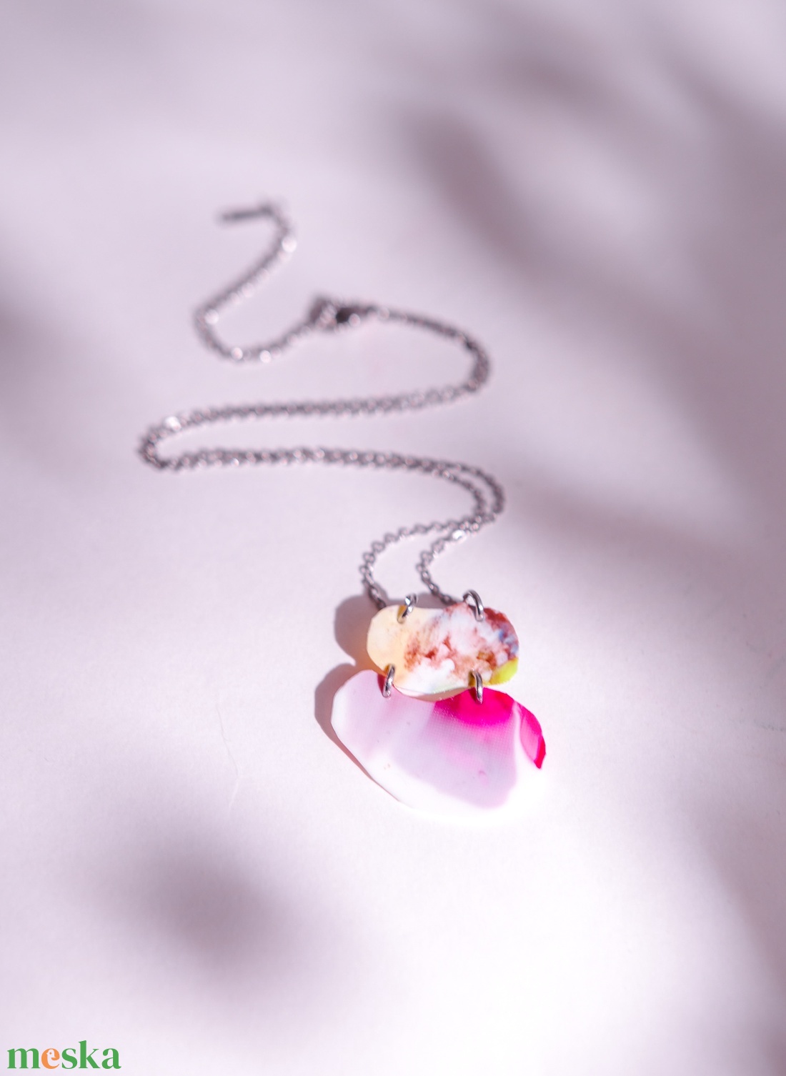 Fusion medálos nyaklánc - fenntartható ékszer - ékszer - nyaklánc - medálos nyaklánc - Meska.hu