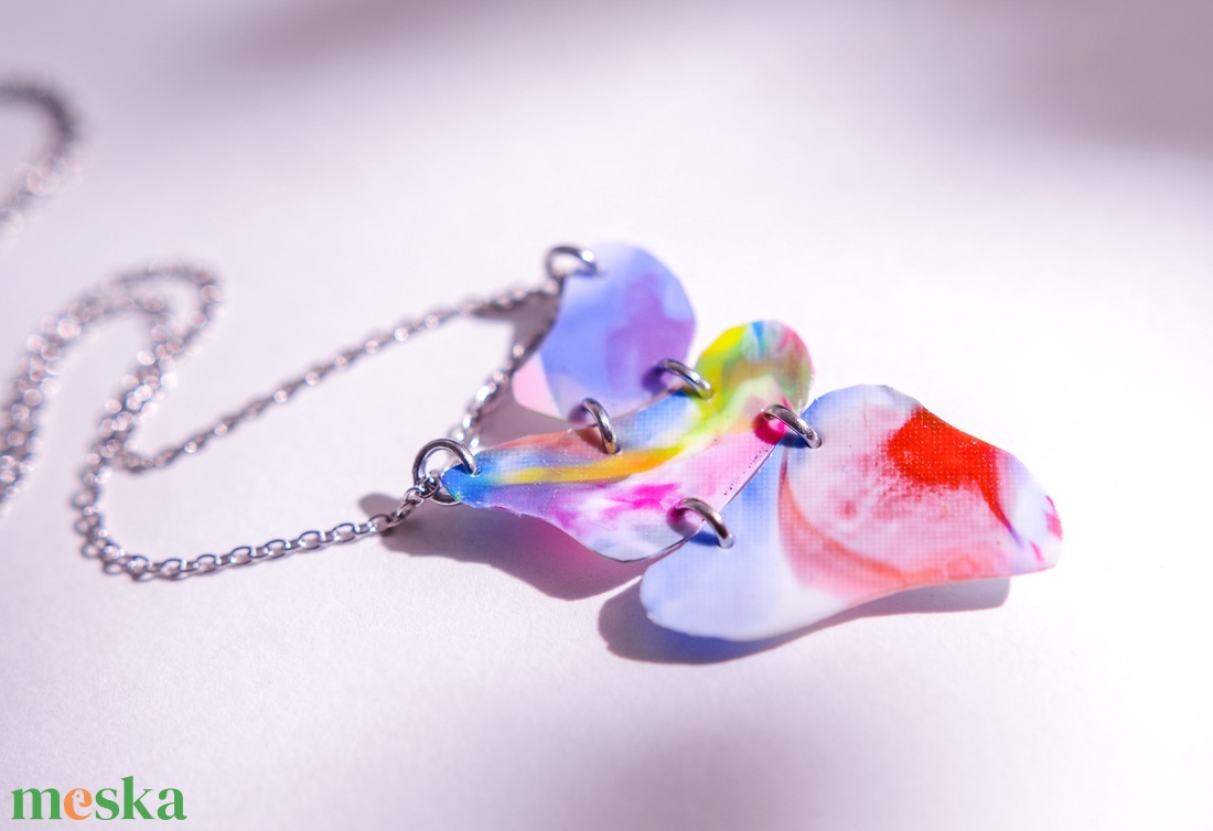 Fusion medálos nyaklánc - fenntartható ékszer - ékszer - nyaklánc - medálos nyaklánc - Meska.hu