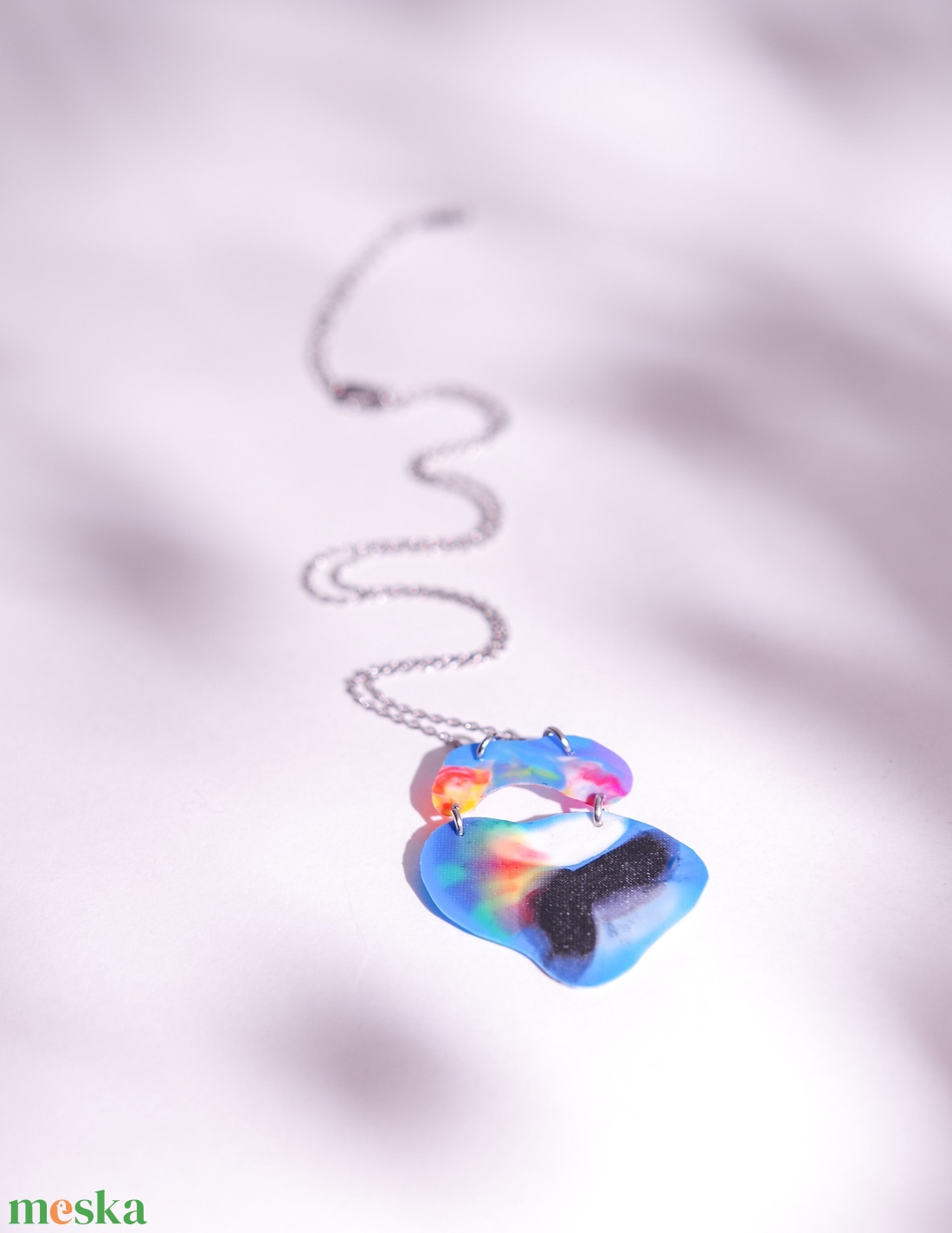 Fusion medálos nyaklánc - fenntartható ékszer - ékszer - nyaklánc - medálos nyaklánc - Meska.hu