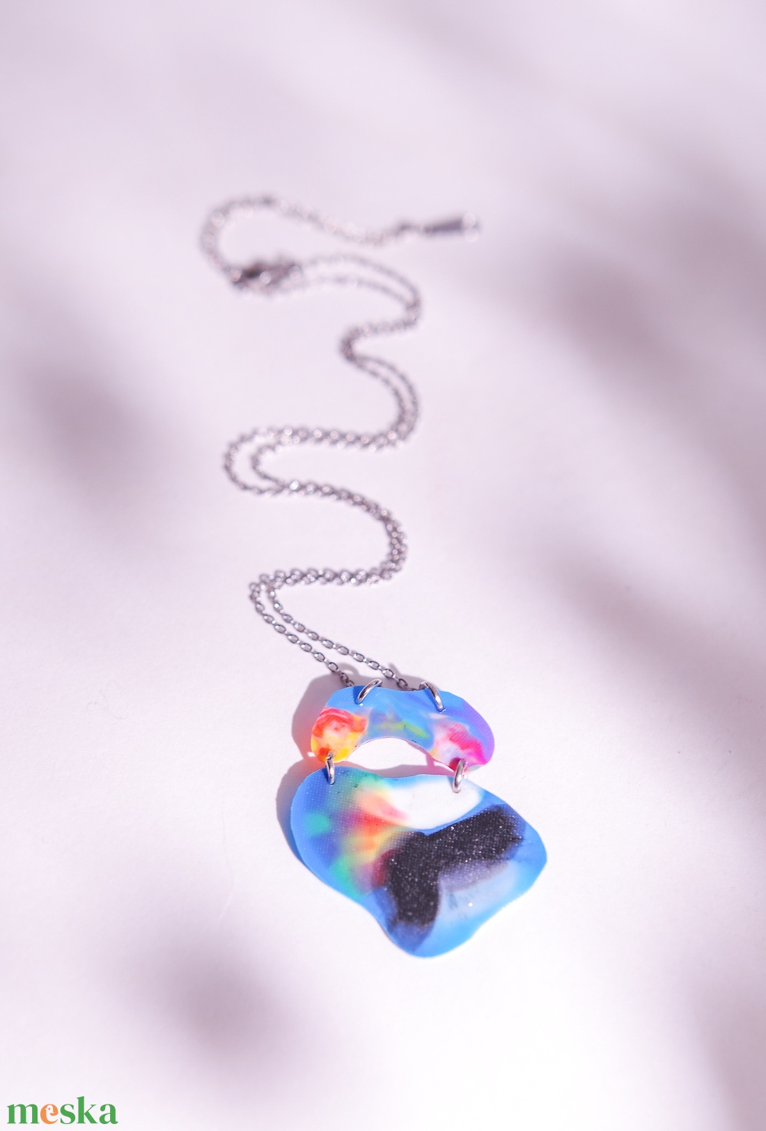 Fusion medálos nyaklánc - fenntartható ékszer - ékszer - nyaklánc - medálos nyaklánc - Meska.hu