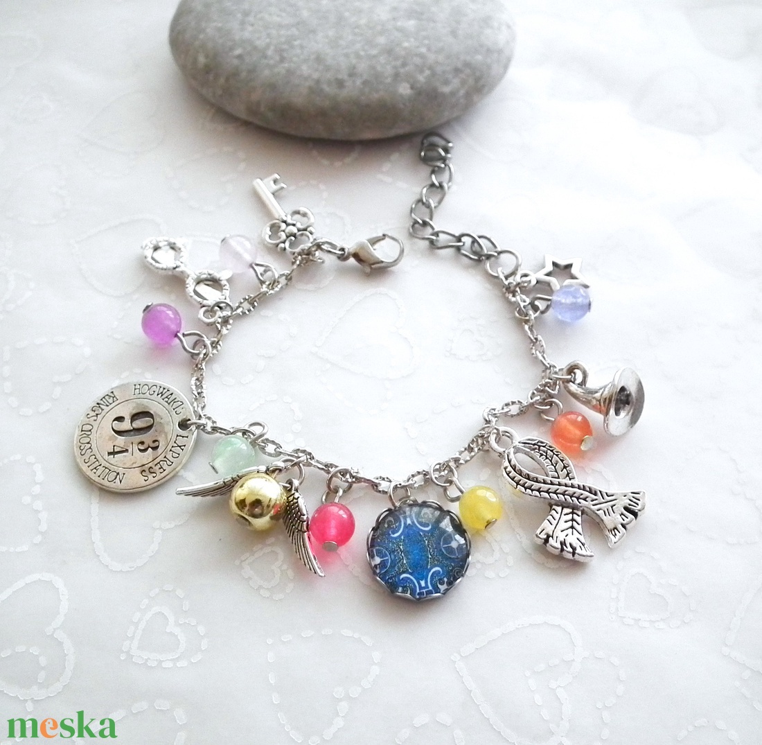 Harry Potter karkötő - ékszer - karkötő - charm karkötő - Meska.hu