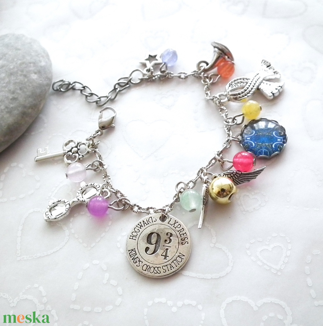 Harry Potter karkötő - ékszer - karkötő - charm karkötő - Meska.hu