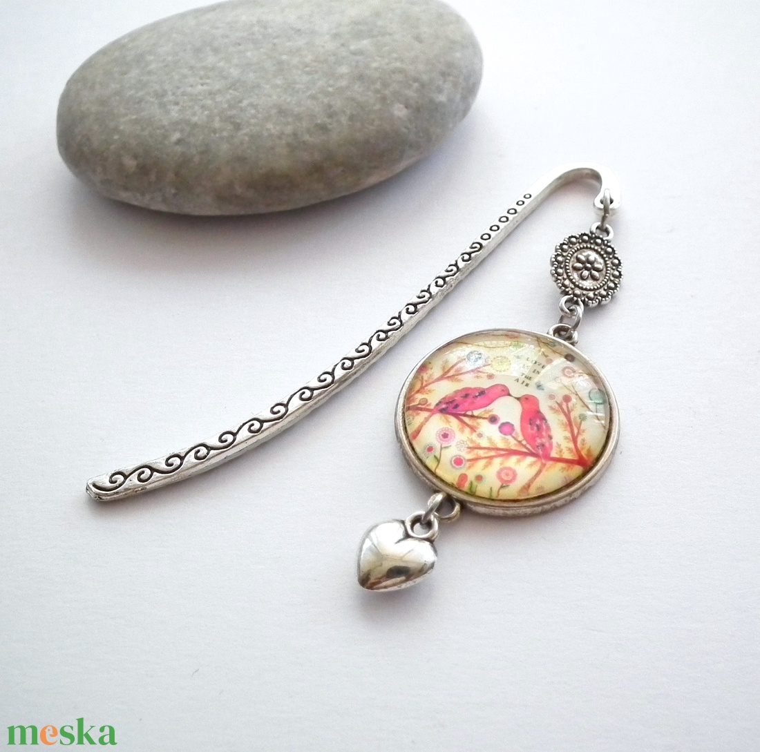 Madaras üveglencsés könyvjelző - könyv & zene - könyvjelző - Meska.hu