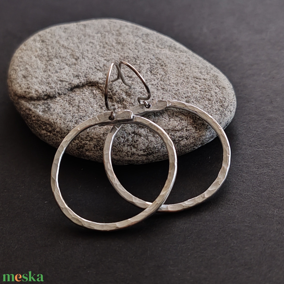 O.. alumínium fülbevaló  - ékszer - fülbevaló - lógó fülbevaló - Meska.hu