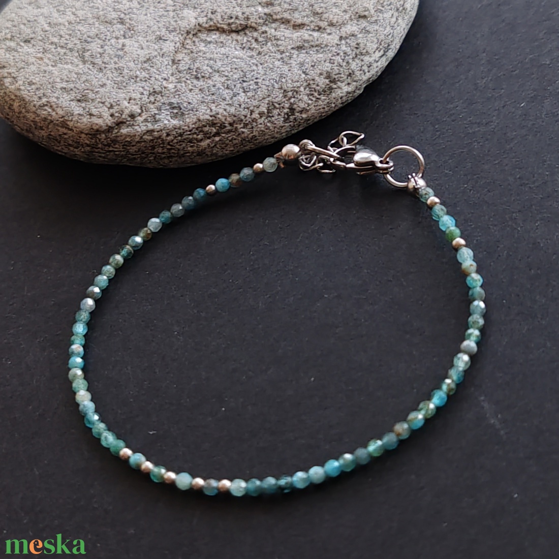 Minidesign... apatit karkötő - ékszer - karkötő - gyöngyös karkötő - Meska.hu
