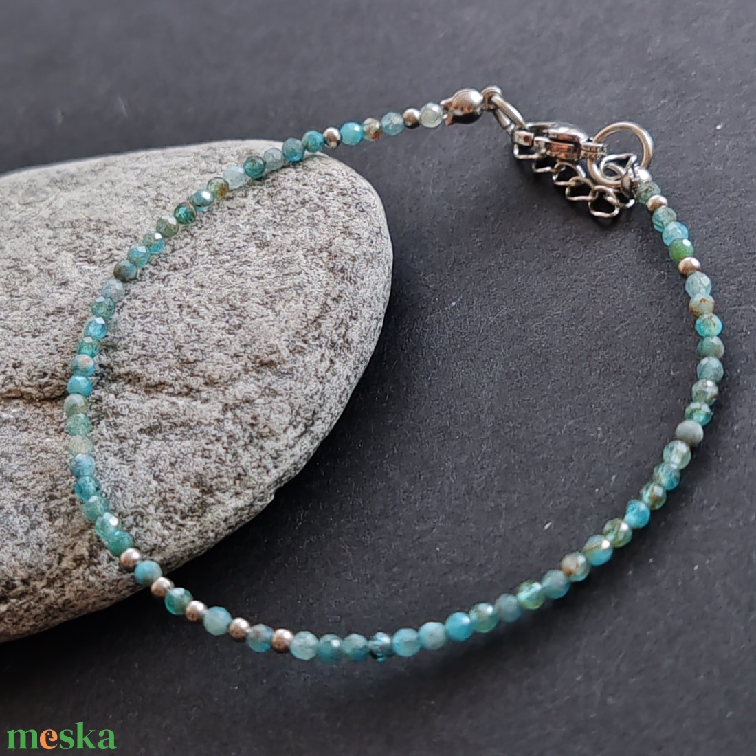 Minidesign... apatit karkötő - ékszer - karkötő - gyöngyös karkötő - Meska.hu
