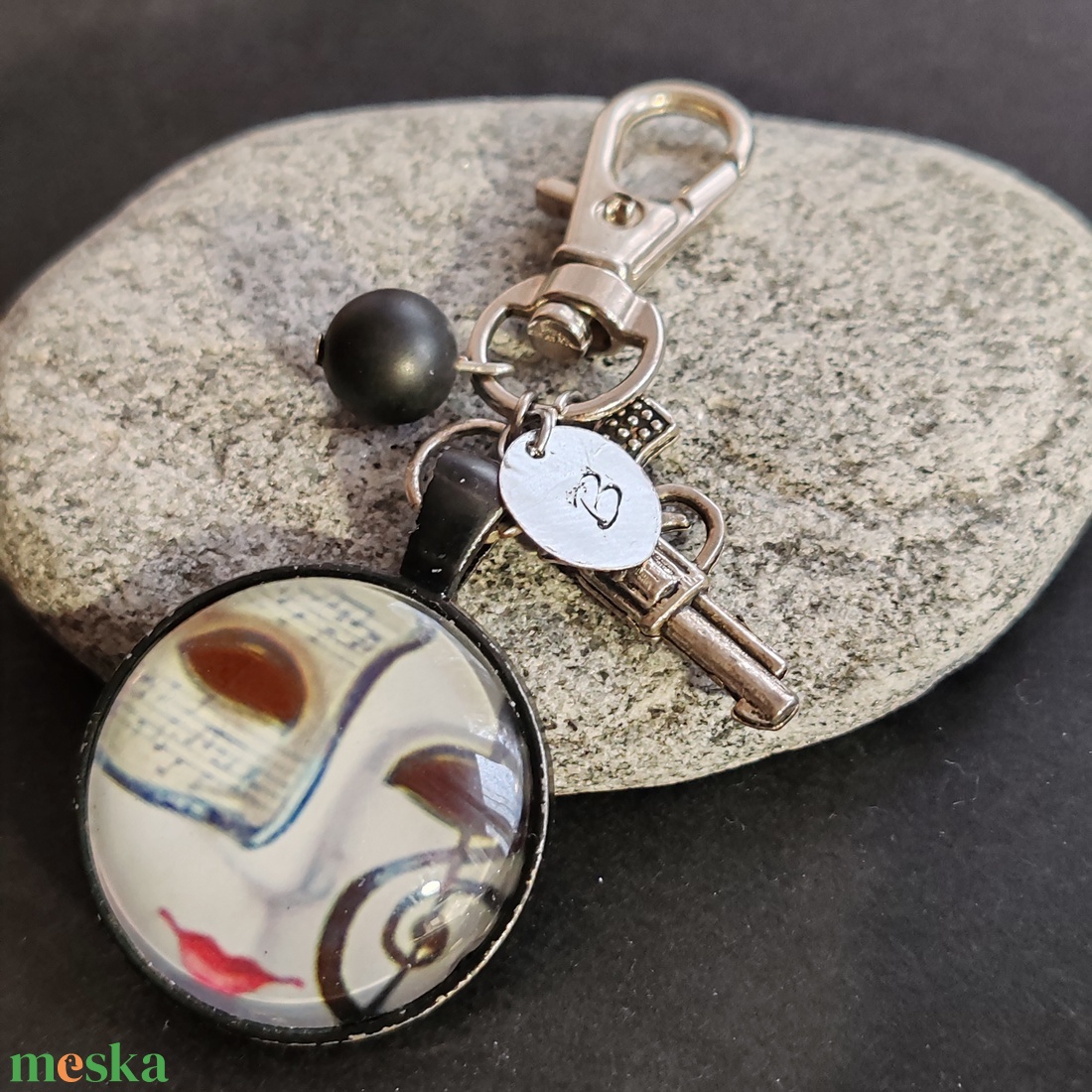 Az operaház fantomja... kulcstartó - táska & tok - kulcstartó & táskadísz - kulcstartó - Meska.hu