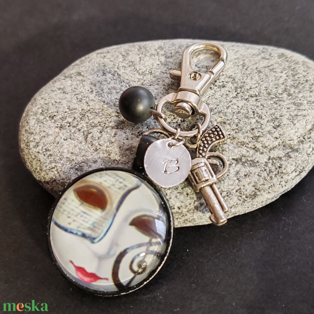 Az operaház fantomja... kulcstartó - táska & tok - kulcstartó & táskadísz - kulcstartó - Meska.hu