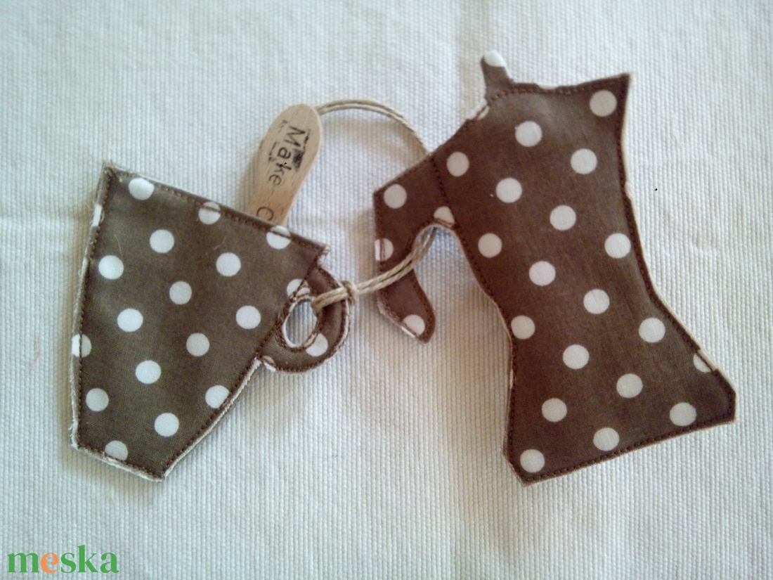 Békekávés könyvjelző és receptjelölő (capuccino) - otthon & életmód - papír, írószer - Meska.hu