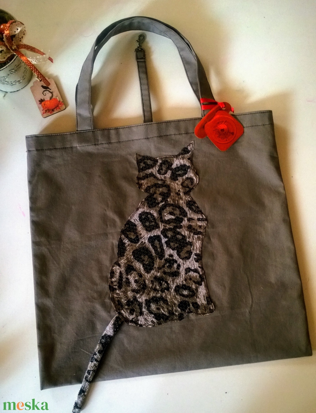 Csak Macska szatyor - Bag-a-tel kollekció - táska & tok - bevásárlás & shopper táska - shopper, textiltáska, szatyor - Meska.hu Csak Macska szatyor - Bag-a-tel kollekció - táska & tok - bevásárlás & shopper táska - shopper, textiltáska, szatyor - Meska.hu