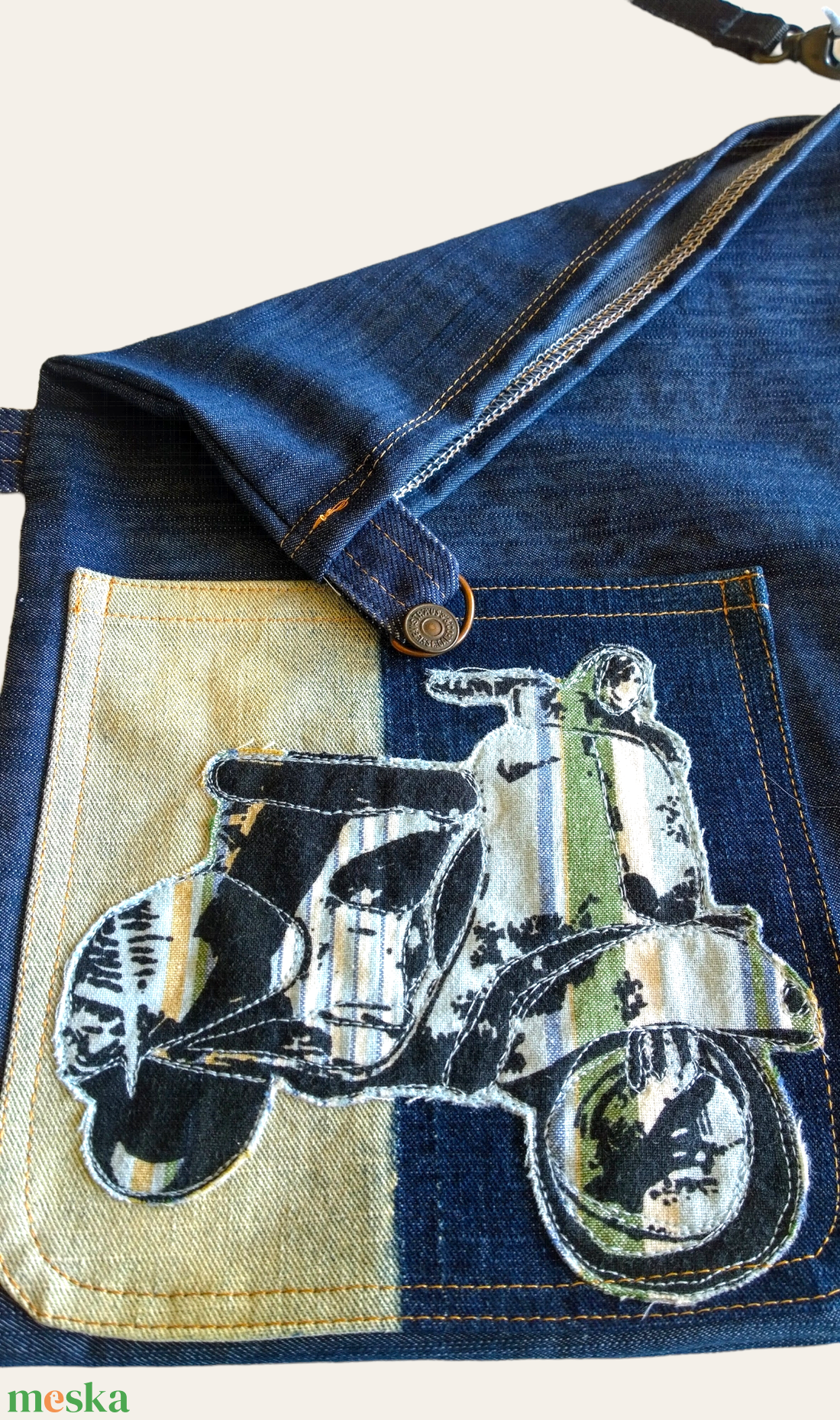Vespa farmer övtáska - Bag-a-tel kollekció - táska & tok - övtáska - Meska.hu