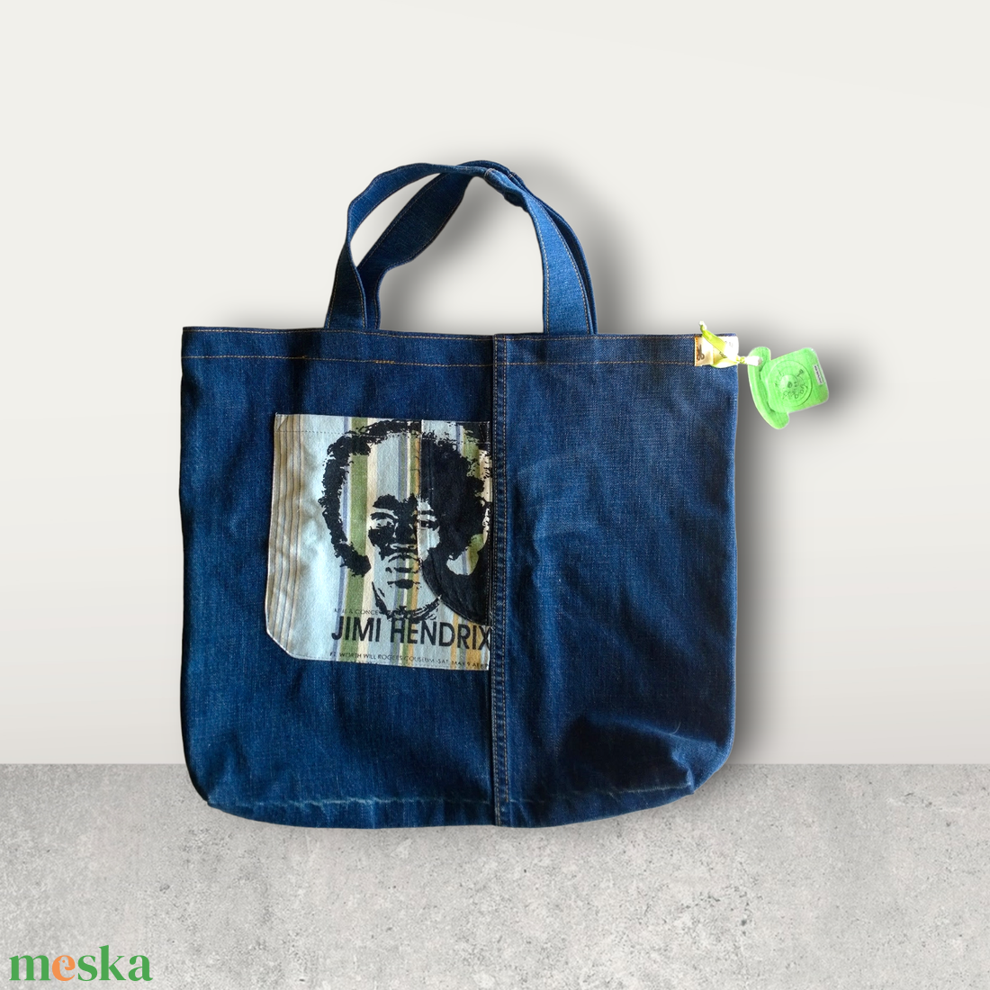 Jimi Hendrix farmerszatyor - Bag-a-tel kollekció - táska & tok - bevásárlás & shopper táska - shopper, textiltáska, szatyor - Meska.hu Jimi Hendrix farmerszatyor - Bag-a-tel kollekció - táska & tok - bevásárlás & shopper táska - shopper, textiltáska, szatyor - Meska.hu