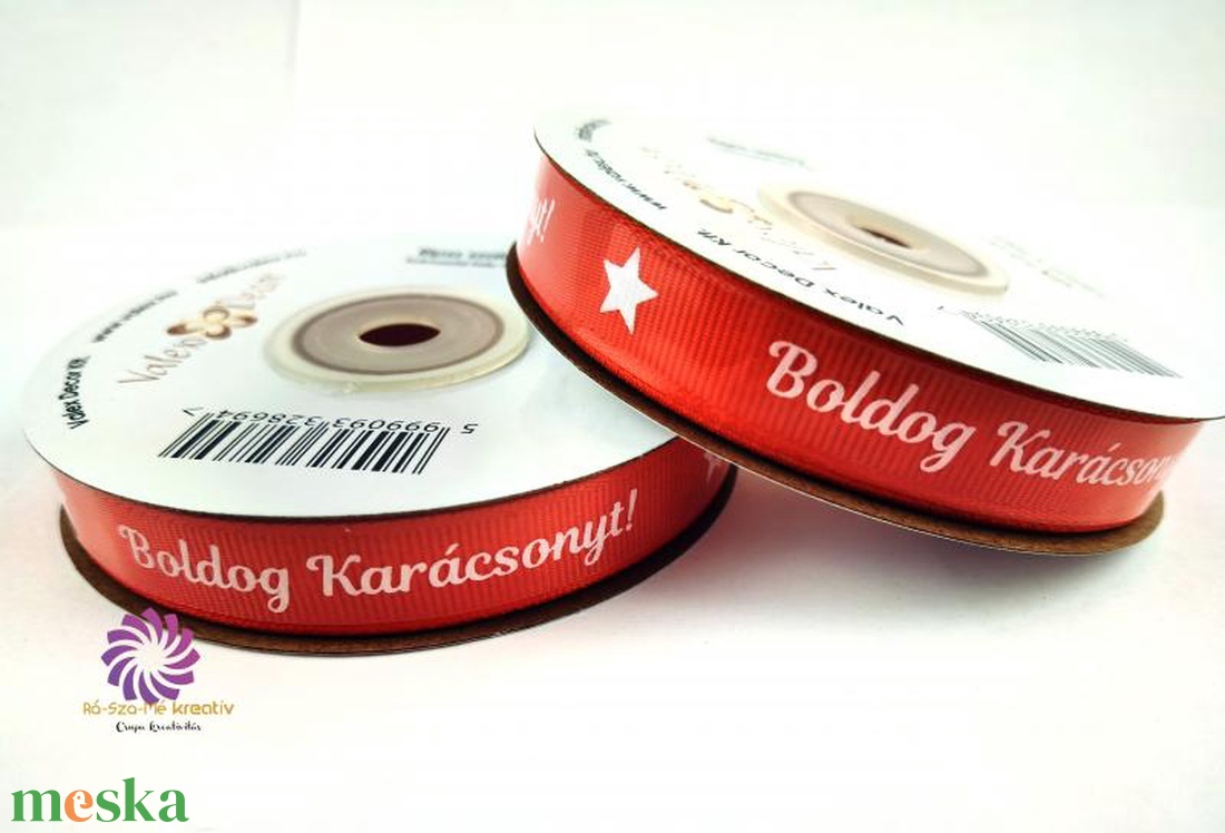 Boldog karácsonyt feliratos ripsz szalag - piros - kellékek & szerszámok - rövidáru - szalag, pánt - textilszalag - Meska.hu Boldog karácsonyt feliratos ripsz szalag - piros - kellékek & szerszámok - rövidáru - szalag, pánt - textilszalag - Meska.hu
