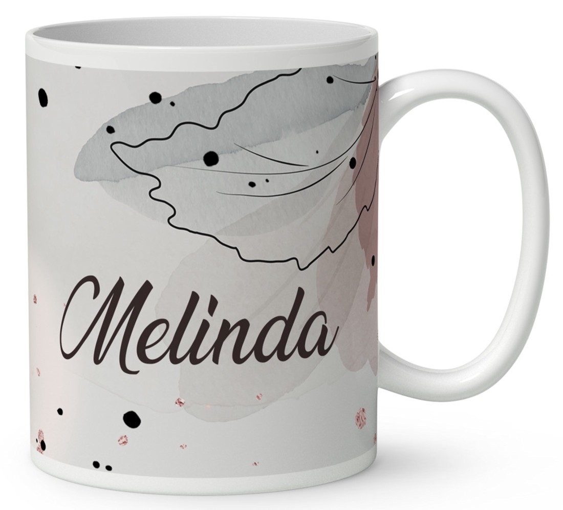 Kérd a Neveddel - Figyelek Rád - Kutya mintás bögre - otthon & életmód - konyhafelszerelés, tálalás - tálalás - bögre & csésze - Meska.hu