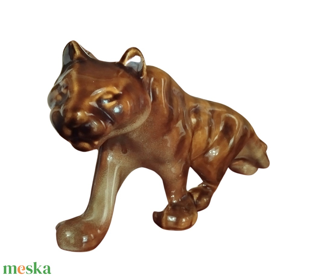 Vintage kerámia tigris, csodás retro tigris fényes kerámiából, vintage dekoráció, vintage kerámiadísz, vintage szobor - művészet - szobor - kerámia - Meska.hu Vintage kerámia tigris, csodás retro tigris fényes kerámiából, vintage dekoráció, vintage kerámiadísz, vintage szobor - művészet - szobor - kerámia - Meska.hu