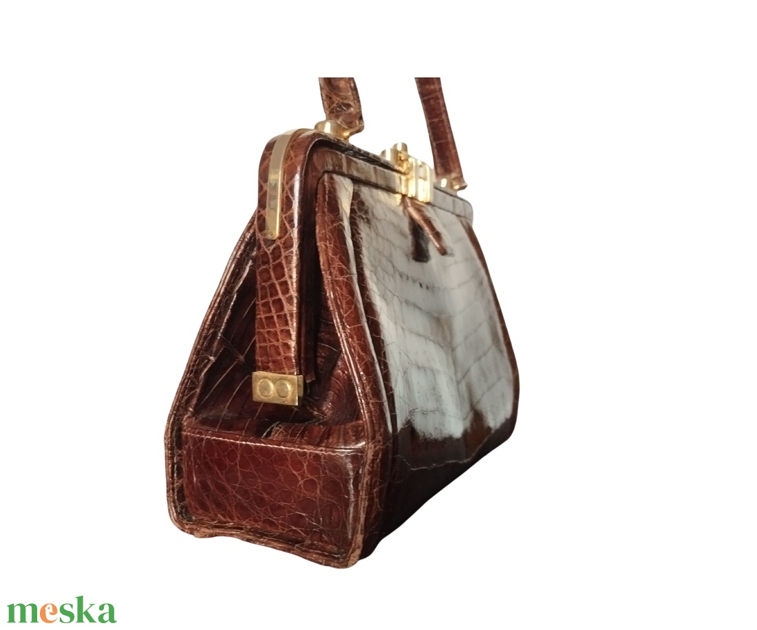 Vintage táska, aligátorbőr válltáska, Argentin vintage aligátorbőr táska - táska & tok - kézitáska & válltáska - válltáska - Meska.hu Vintage táska, aligátorbőr válltáska, Argentin vintage aligátorbőr táska - táska & tok - kézitáska & válltáska - válltáska - Meska.hu