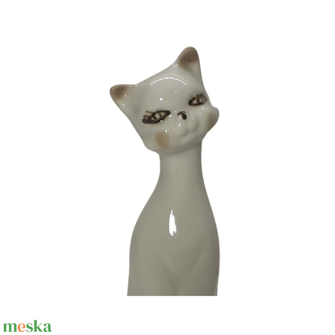 Vintage porcelán, cuki cica kerámia szobor - művészet - szobor - kerámia - Meska.hu Vintage porcelán, cuki cica kerámia szobor - művészet - szobor - kerámia - Meska.hu
