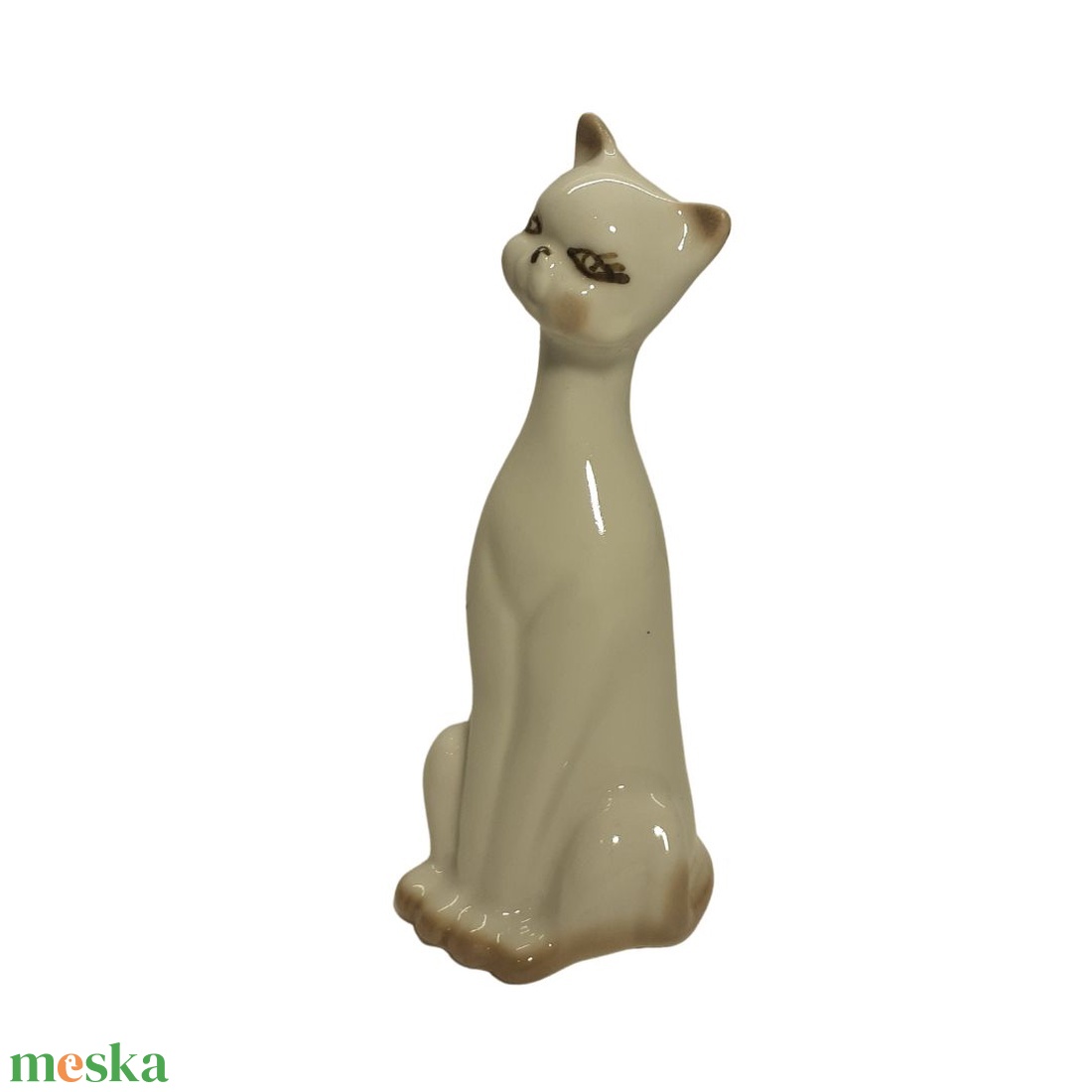 Vintage porcelán, cuki cica kerámia szobor - művészet - szobor - kerámia - Meska.hu Vintage porcelán, cuki cica kerámia szobor - művészet - szobor - kerámia - Meska.hu