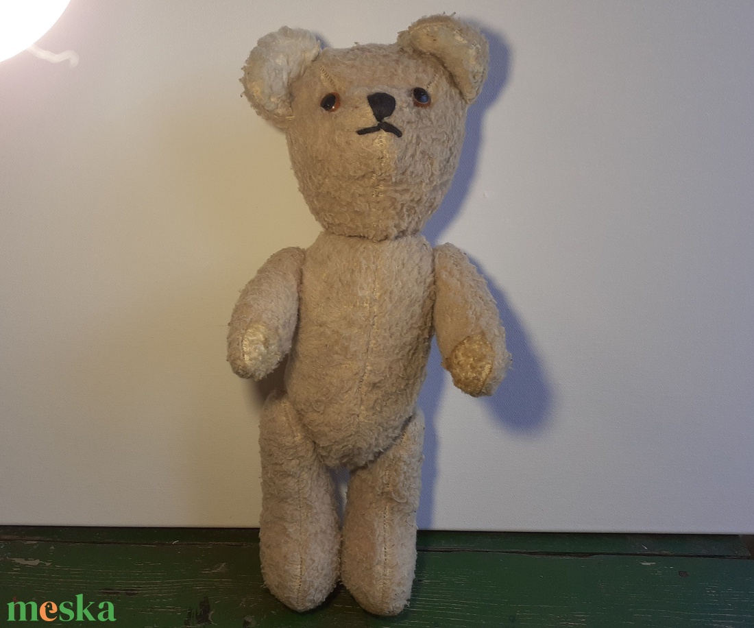 Vintage játék, retro mackó,  cuki vintage maci - játék & sport - baba & babaház - baba - Meska.hu