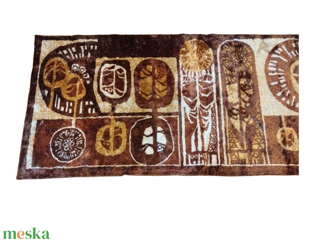 Mid Century mokett faliszőnyeg, Vintage barna falvédő, Retro modern minimalista fali szőnyeg, Gyűjtői retro falvédő - otthon & életmód - dekoráció - fali és függő dekoráció - falra akasztható dekor - Meska.hu Mid Century mokett faliszőnyeg, Vintage barna falvédő, Retro modern minimalista fali szőnyeg, Gyűjtői retro falvédő - otthon & életmód - dekoráció - fali és függő dekoráció - falra akasztható dekor - Meska.hu