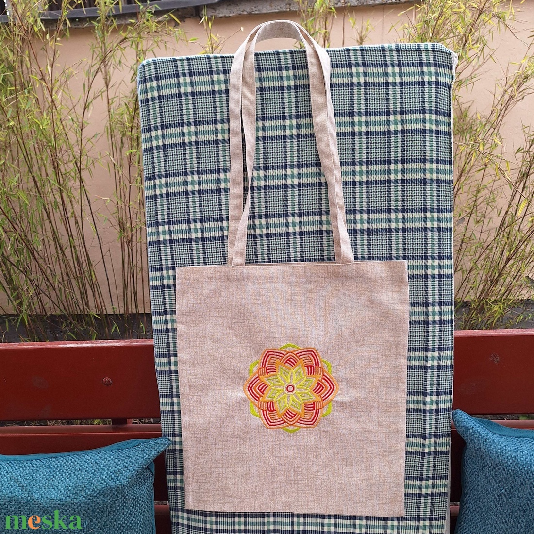 Vászon táska- Mandala - táska & tok - bevásárlás & shopper táska - shopper, textiltáska, szatyor - Meska.hu Vászon táska- Mandala - táska & tok - bevásárlás & shopper táska - shopper, textiltáska, szatyor - Meska.hu