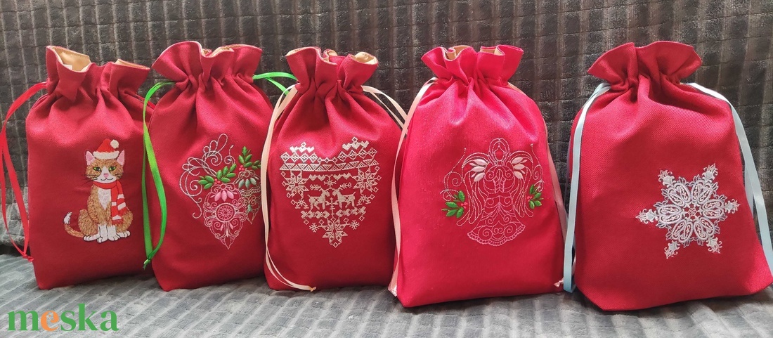 Mikulás zsák -  - karácsony - mikulás - mikulás zsák - Meska.hu