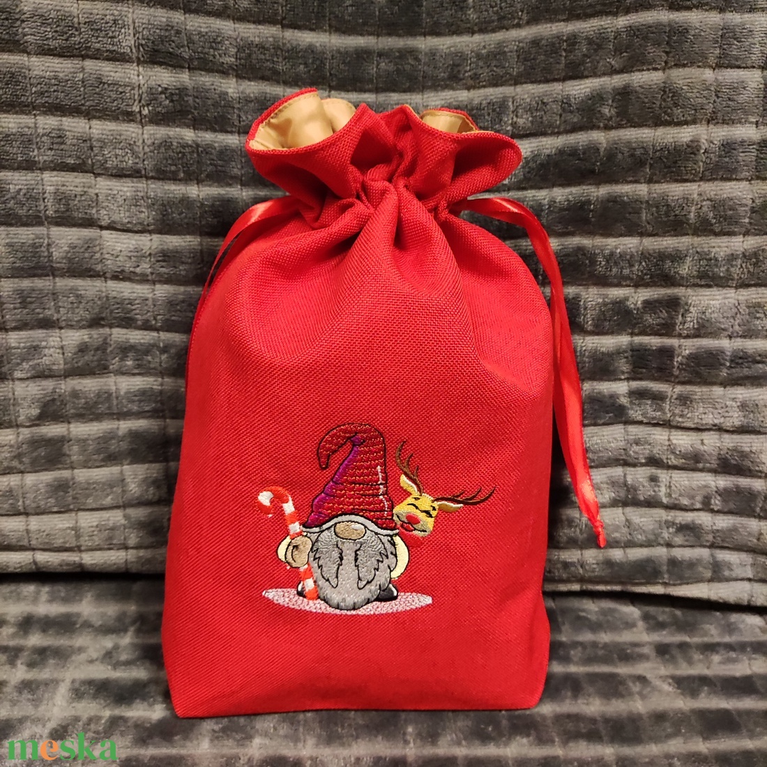Mikulás zsák -  - karácsony - mikulás - mikulás zsák - Meska.hu