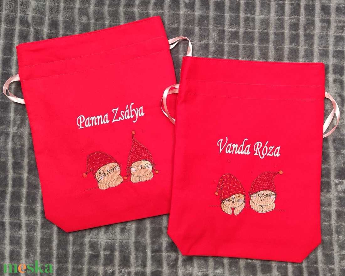 Mikulás zsák -  - karácsony - mikulás - mikulás zsák - Meska.hu