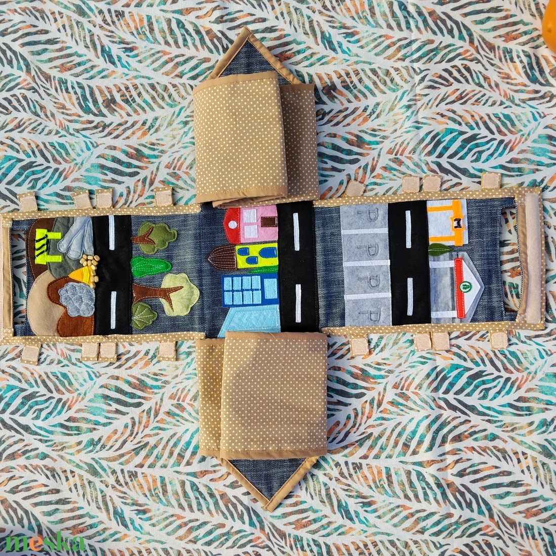 Játszó szőnyeg, házikó - játék & sport - játszósátor & ház - Meska.hu