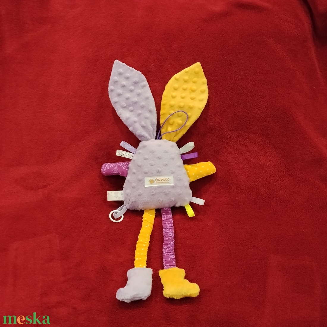 Játszó pajti, halvány lila - baba - mama - baba játékok - szundikendő, alvóka - Meska.hu