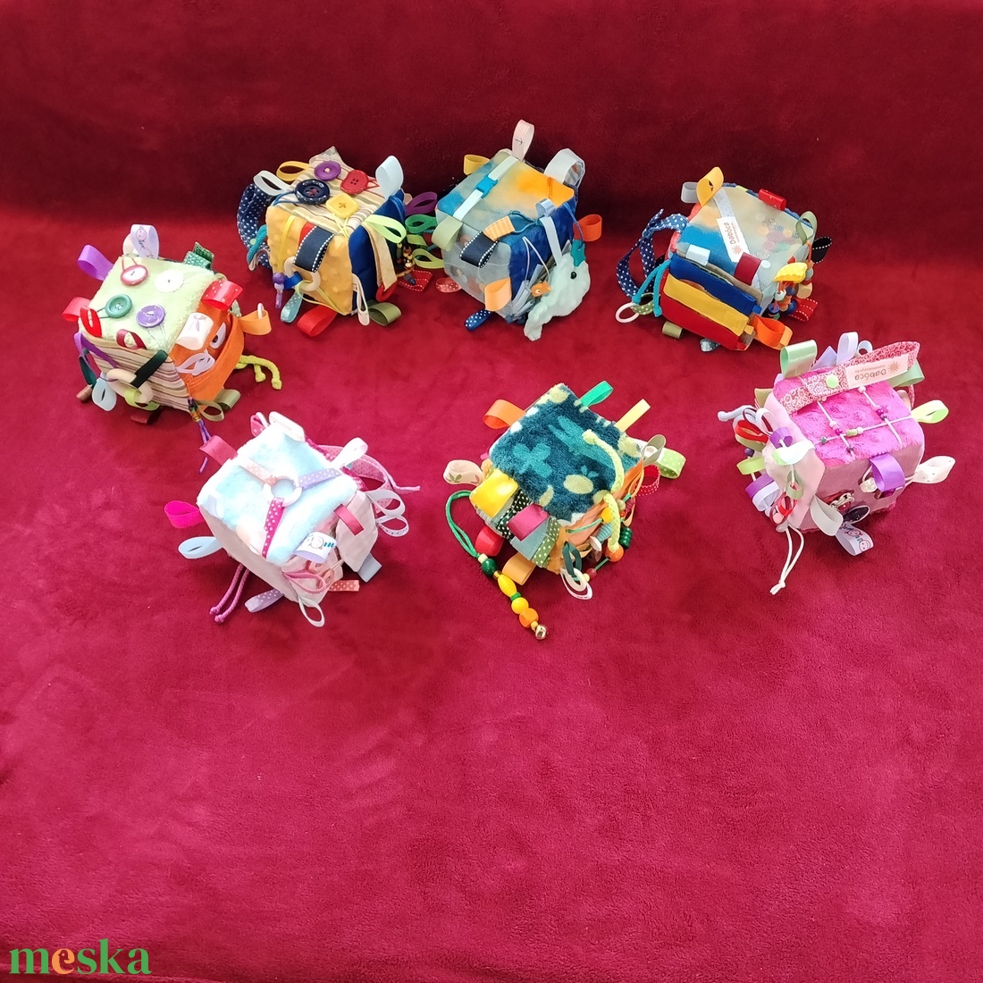 Baba kocka, krokkó - baba - mama - baba játékok - babakocka - Meska.hu