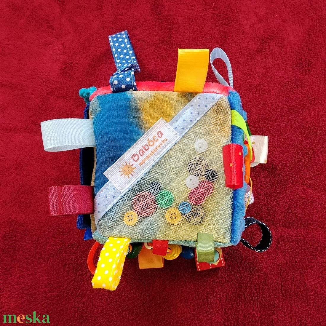 Baba kocka, dínós - baba - mama - baba játékok - babakocka - Meska.hu