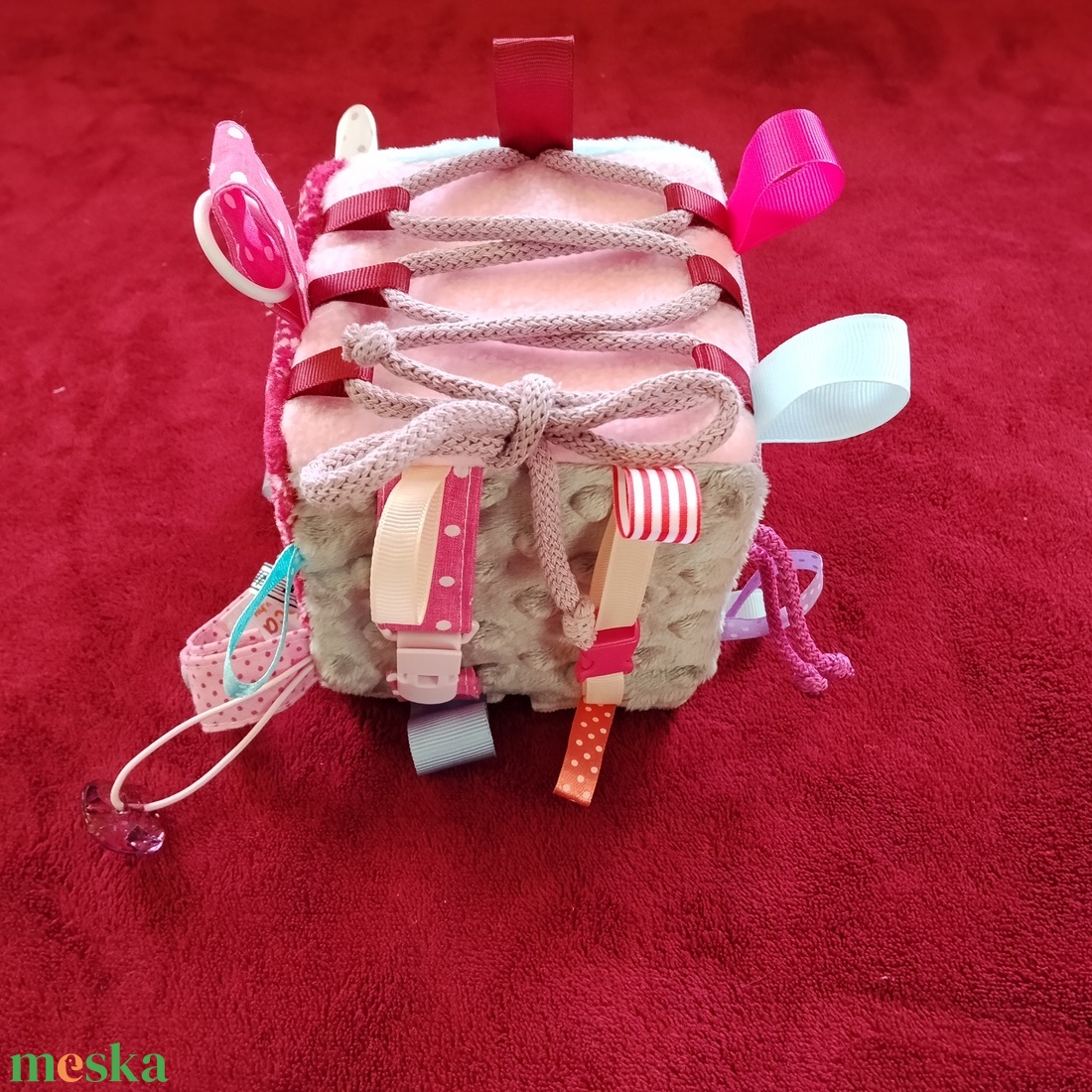 Baba kocka, macis - baba - mama - baba játékok - babakocka - Meska.hu