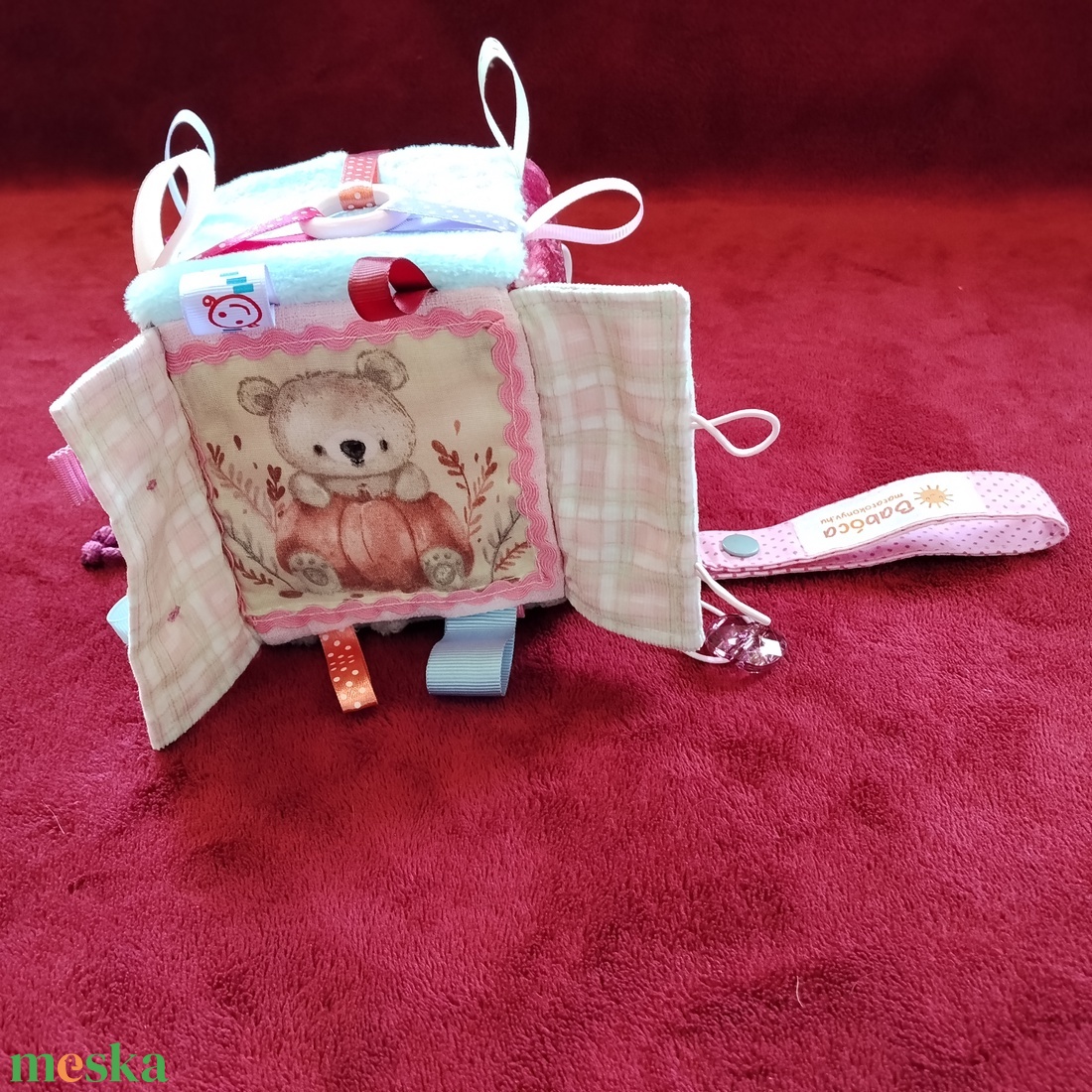 Baba kocka, macis - baba - mama - baba játékok - babakocka - Meska.hu