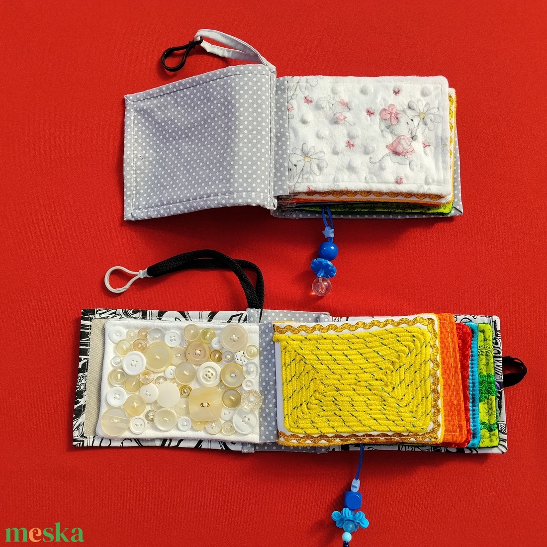 Szenzoros lapozgató, demencia, alzheimer - baba - mama - baba játékok - mozgásfejlesztő játékok - Meska.hu