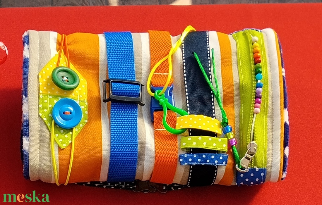 Időskori karra húzható matató, demencia, alzheimer - baba - mama - baba játékok - mozgásfejlesztő játékok - Meska.hu