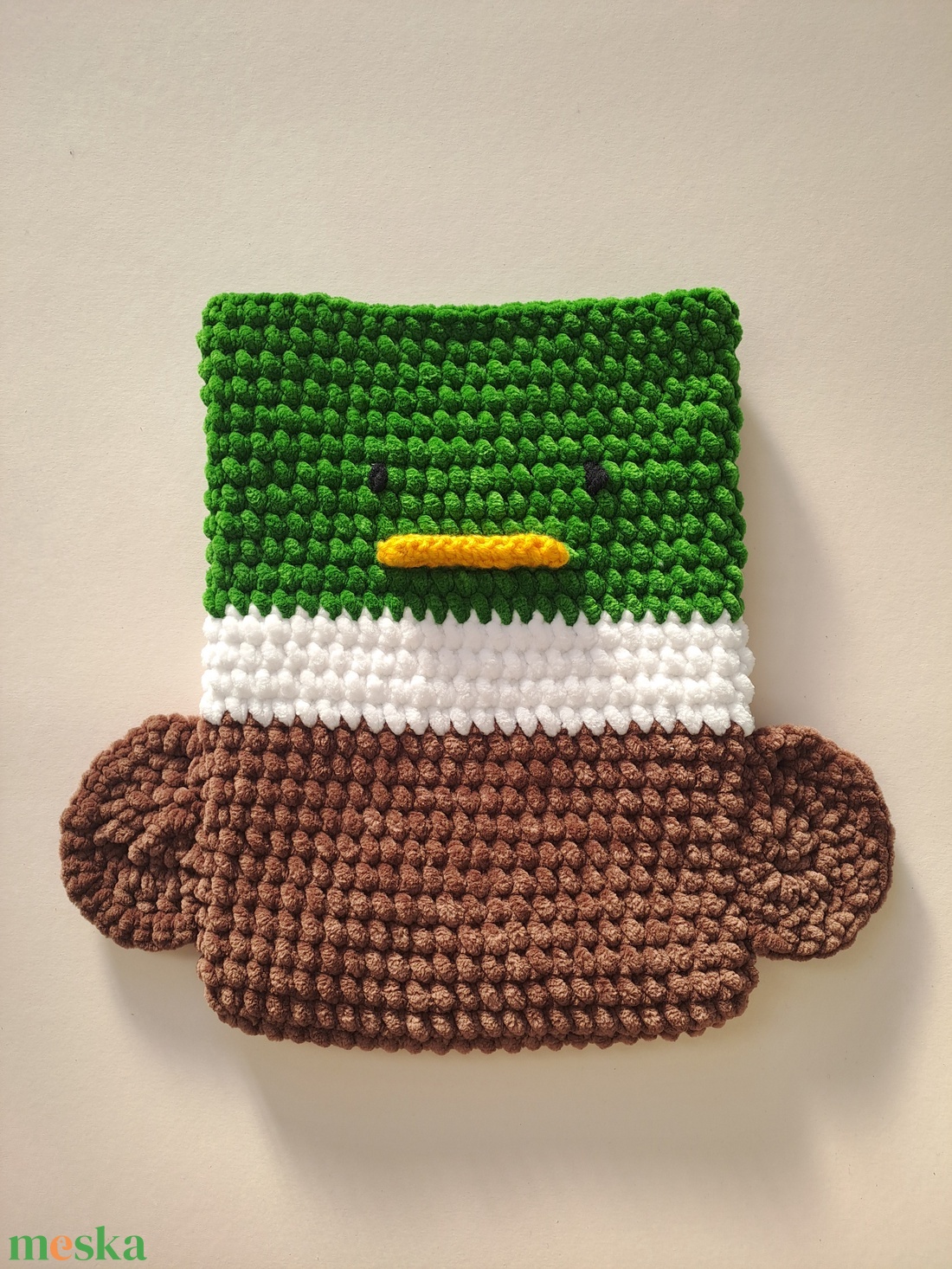 Horgolt kacsás tok  - könyv & zene - könyvtok - Meska.hu