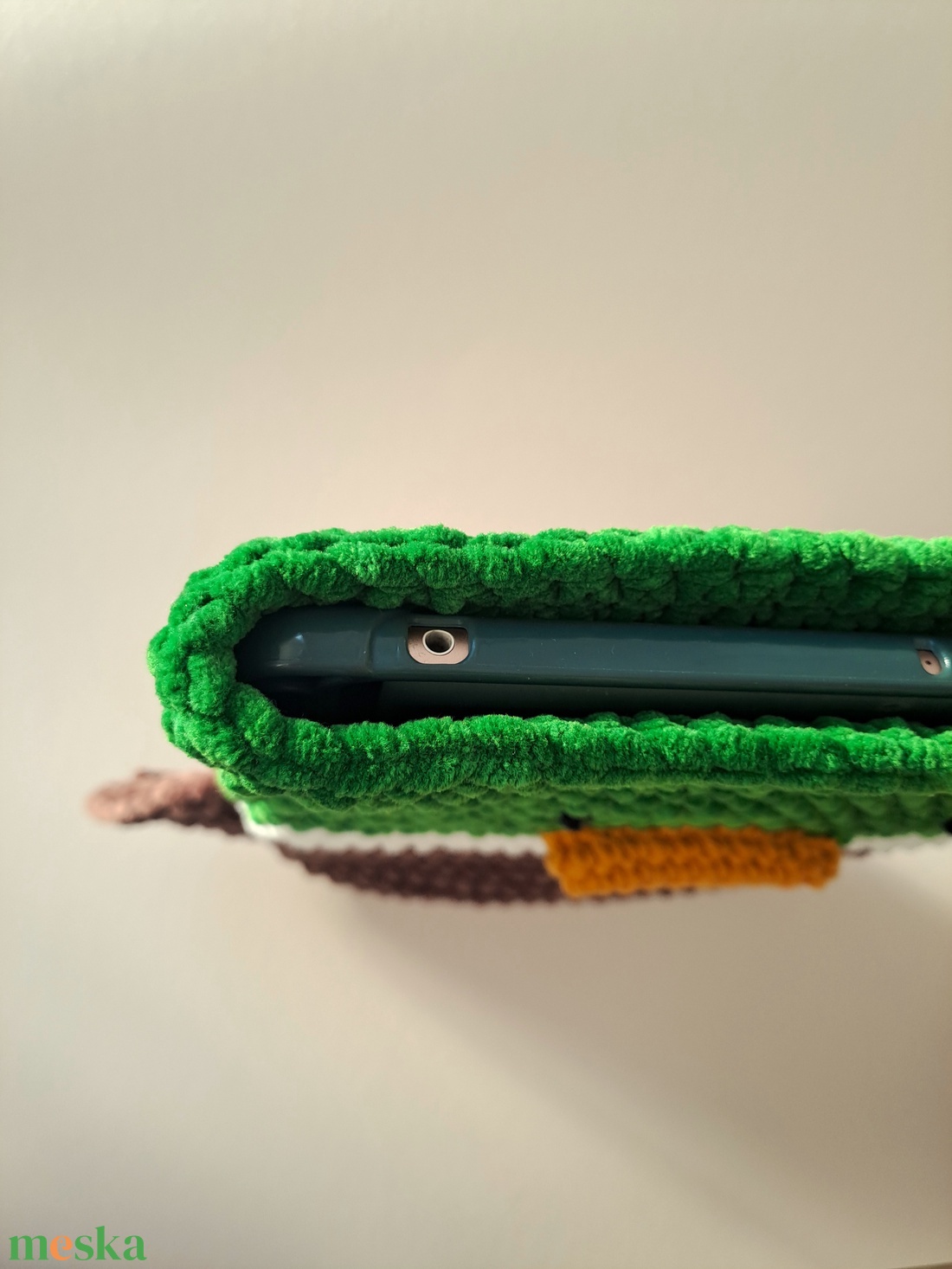 Horgolt kacsás tok  - könyv & zene - könyvtok - Meska.hu