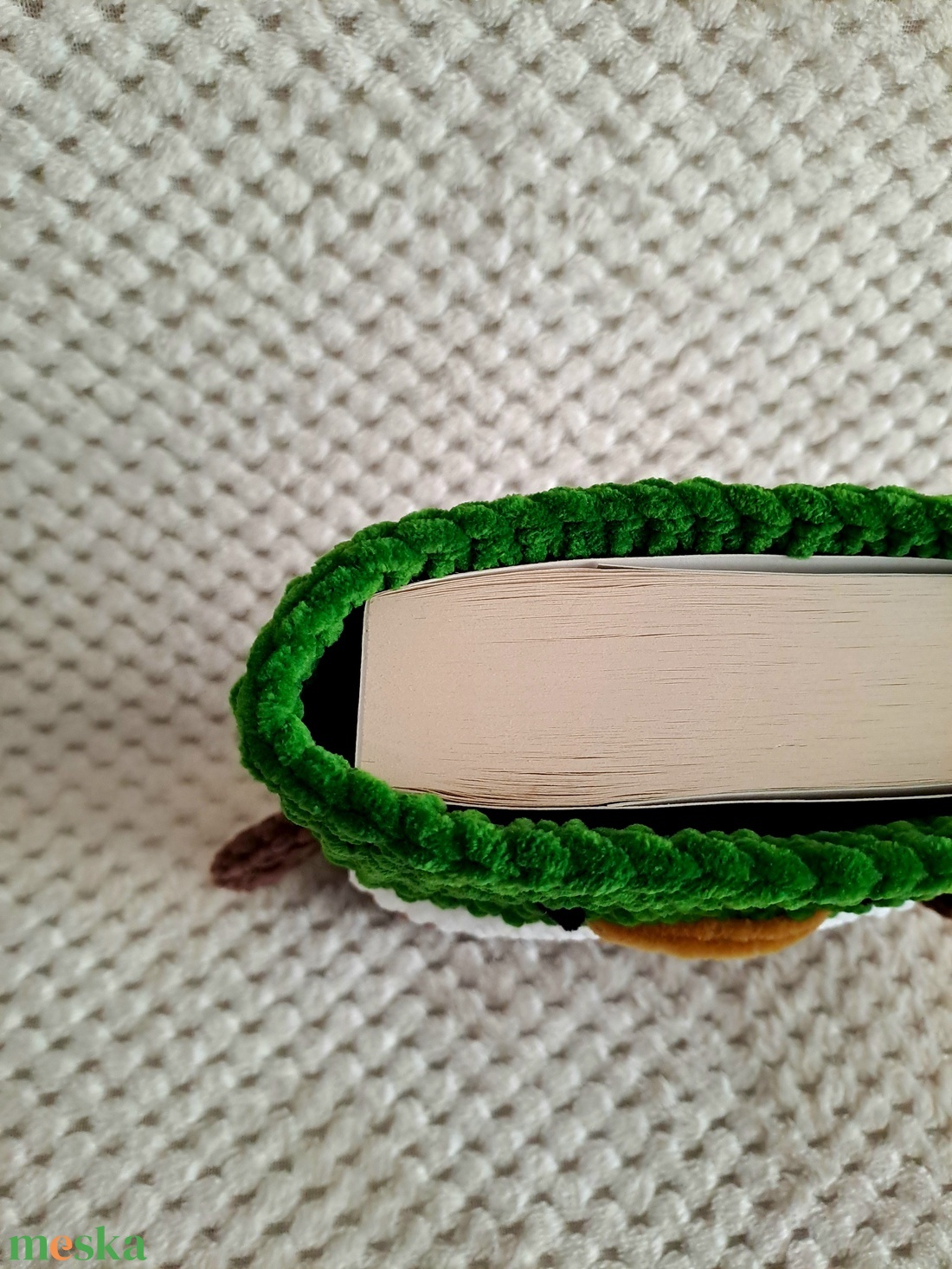 Horgolt kacsás könyvtok - könyv & zene - könyvtok - Meska.hu