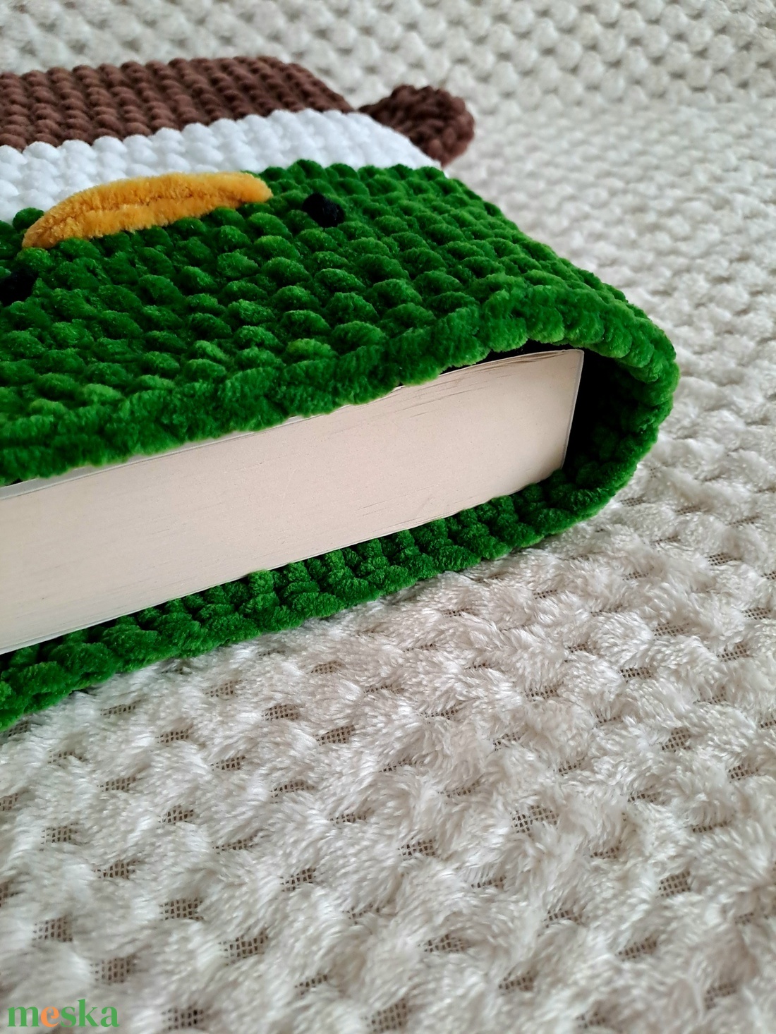 Horgolt kacsás könyvtok - könyv & zene - könyvtok - Meska.hu