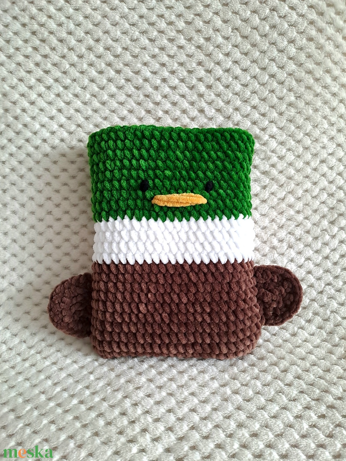 Horgolt kacsás könyvtok - könyv & zene - könyvtok - Meska.hu