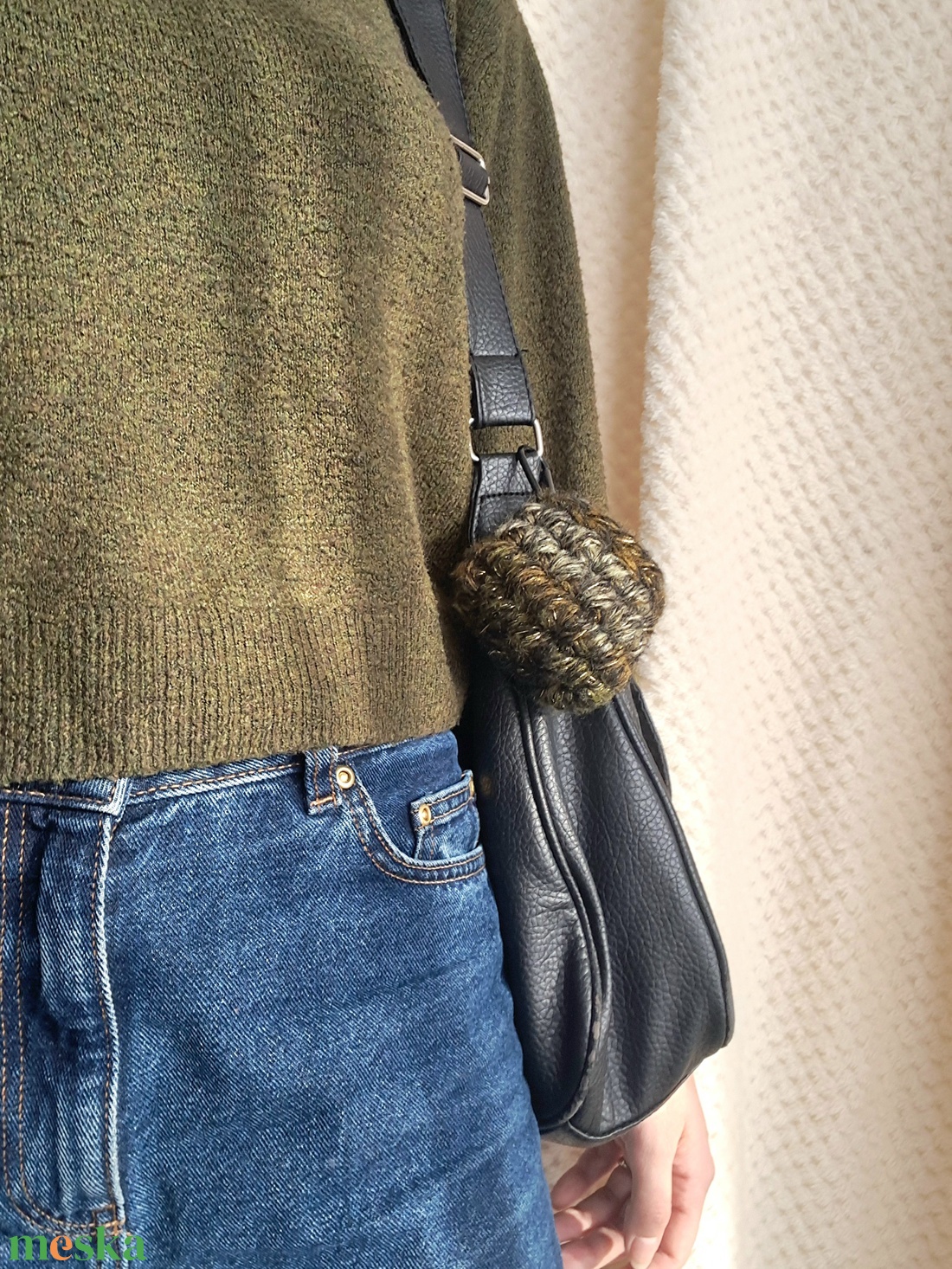 Horgolt fülhallgató tok - táska & tok - pénztárca & más tok - fülhallgató tok  - Meska.hu