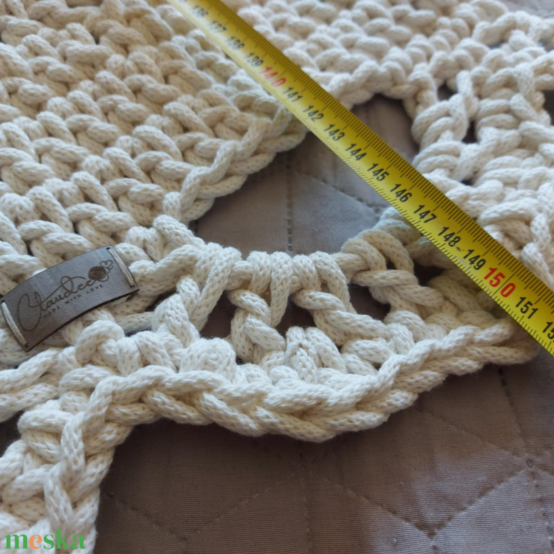 Horgolt kör szőnyeg Lotti 150/P6 - otthon & életmód - lakástextil - szőnyeg - horgolt szőnyeg - Meska.hu