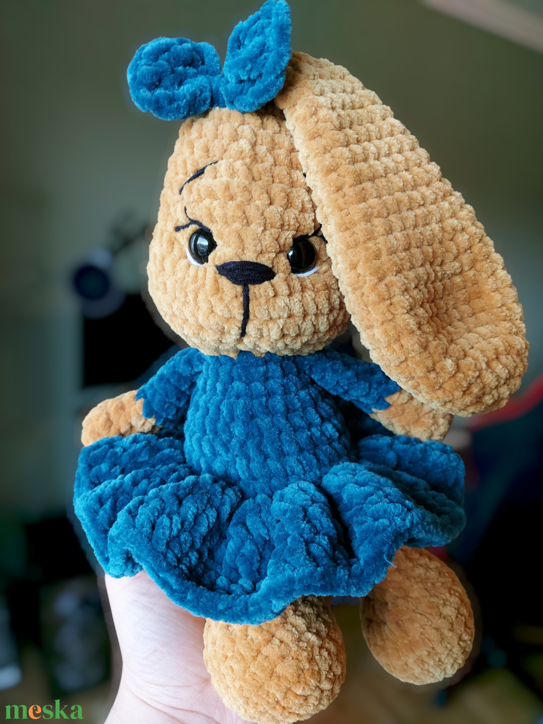 Pihe puha horgolt nyuszi - játék & sport - plüssállat & játékfigura - nyuszi - Meska.hu